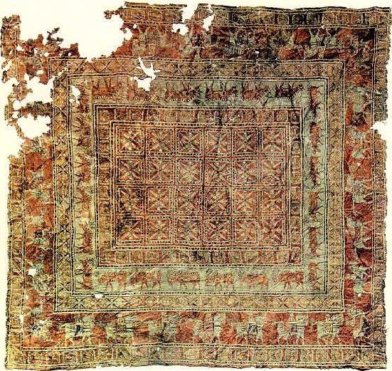 História - Os Primeiros Tapetes Persas